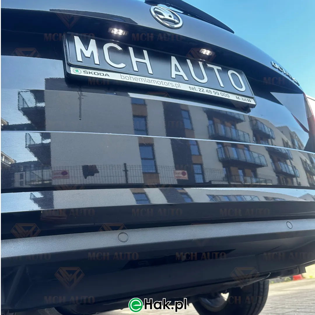 montaz haka skoda octavia