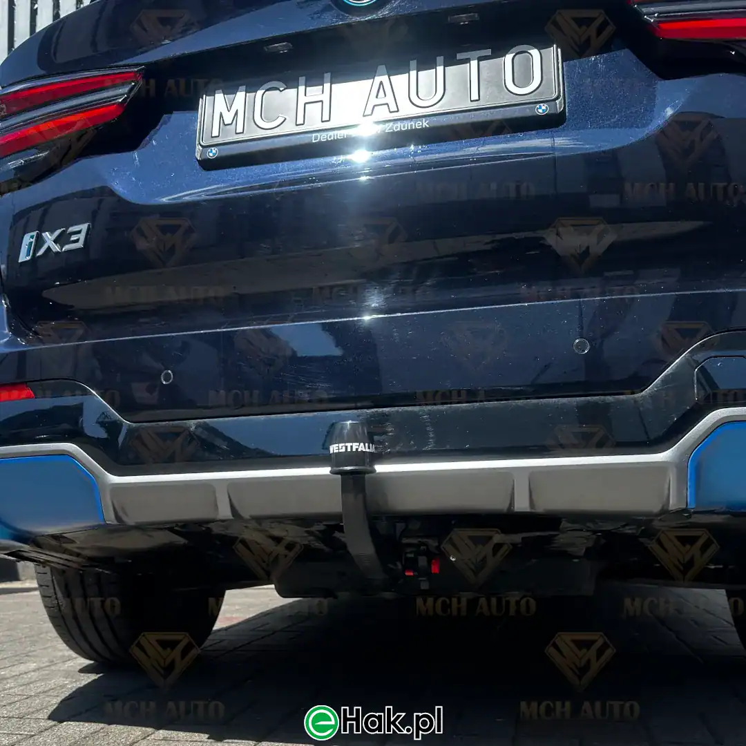 montaz haka holowniczego bmw ix3 g08