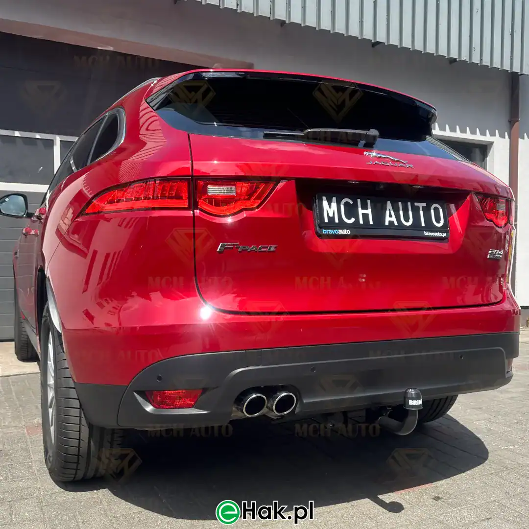 montaz haka holowniczego jaguar f-pace x761