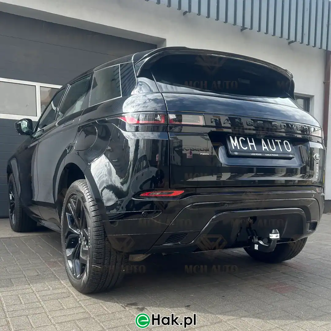 montaz haka holowniczego land rover range rover evoque