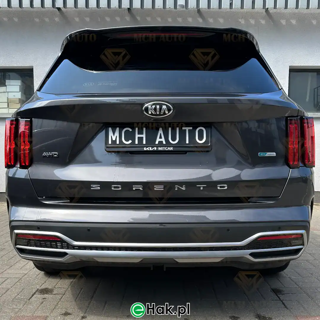 montaz haka holowniczego kia sorento