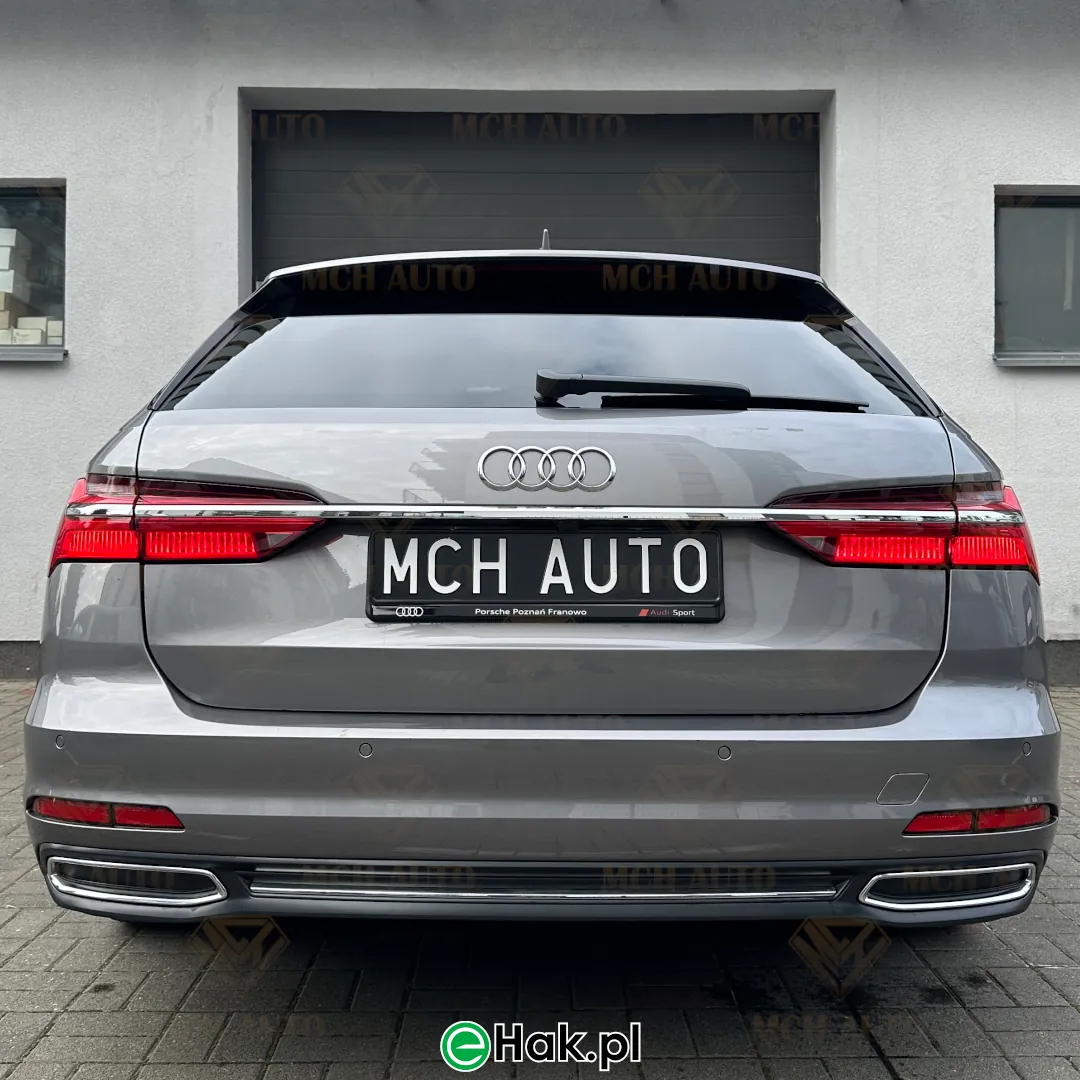 montaz haka holowniczego audi a6 c8 avant