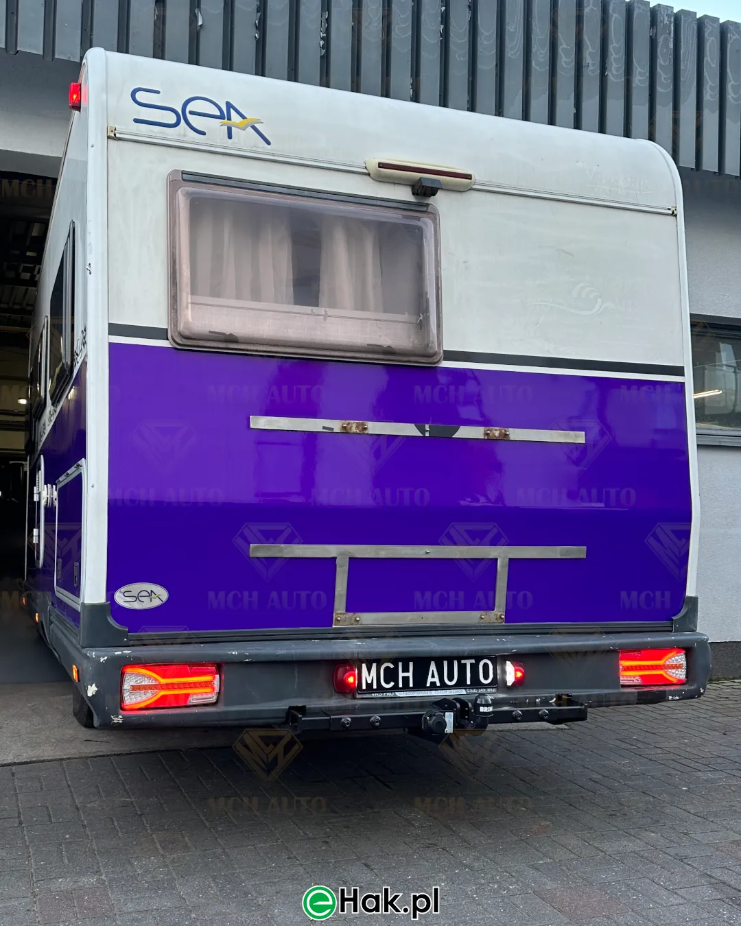 Montaż haka holowniczego Fiat Ducato Kamper II 2 2005r