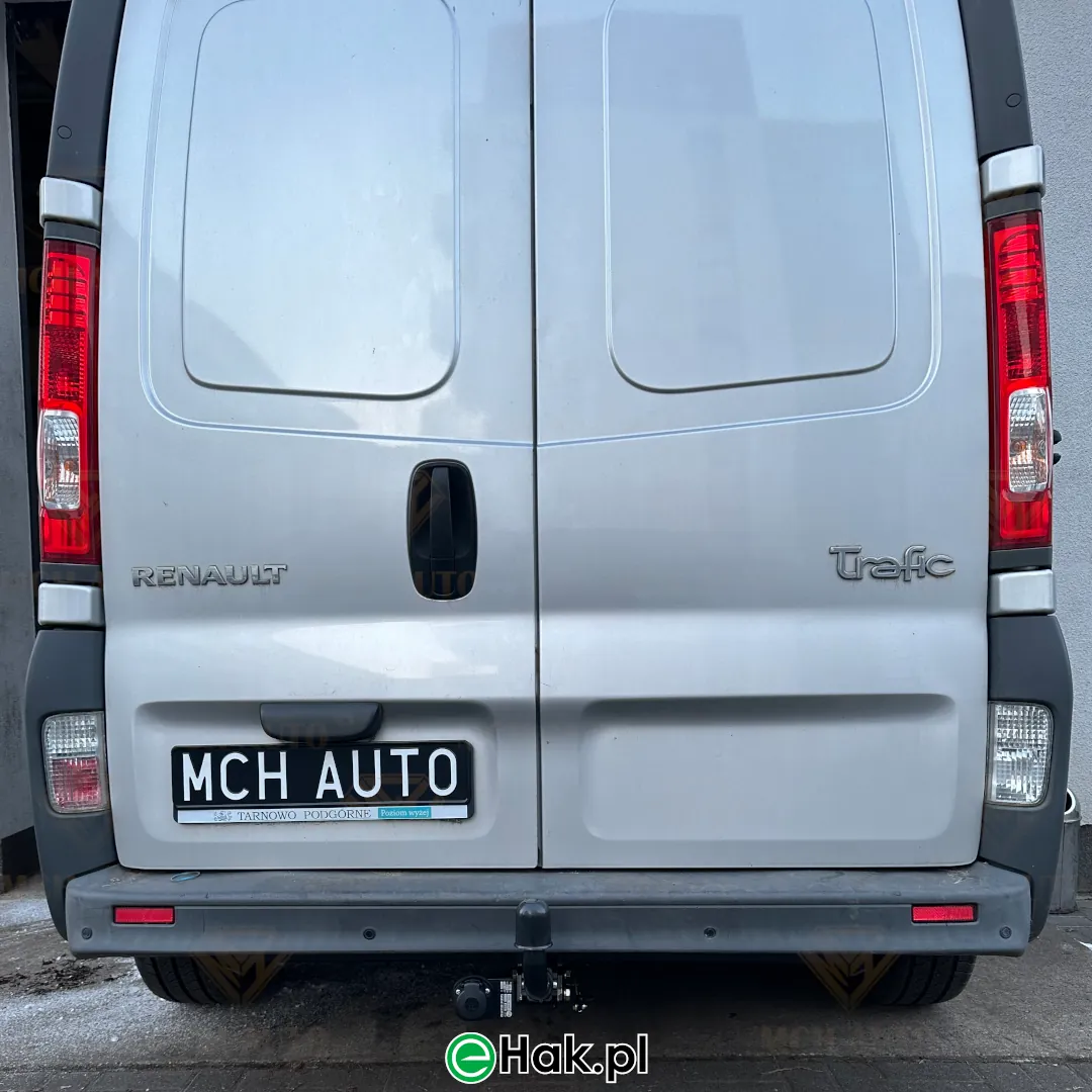 hak holowniczy wypinany renault traffic