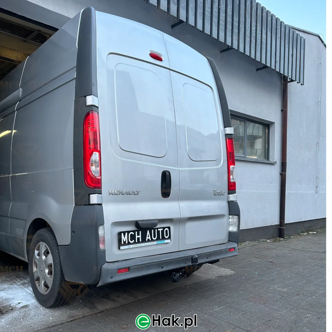 hak holowniczy wypinany renault traffic