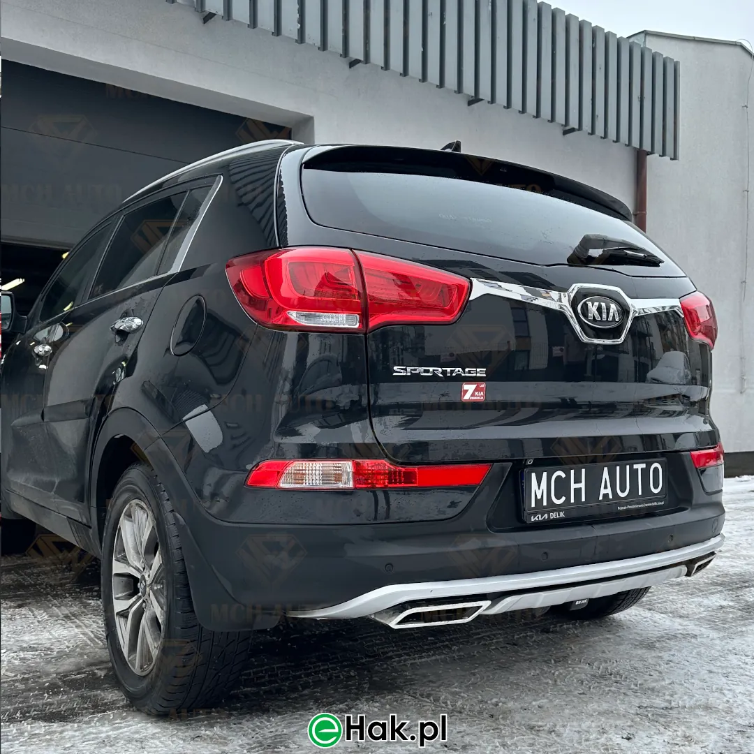 montaz haka wypinananego kia sportage