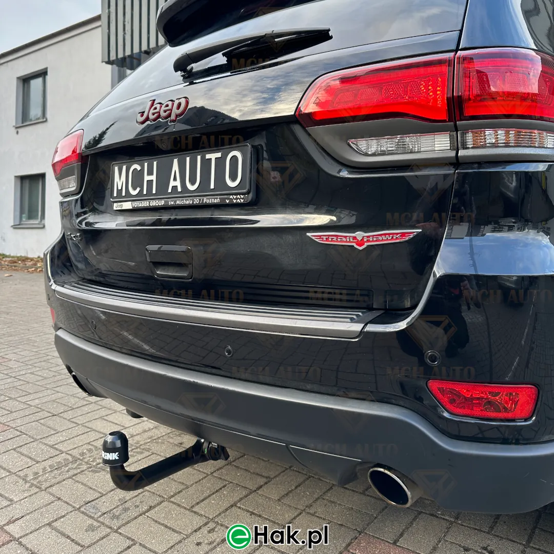 hak holowniczy montaz Jeep Grand Cherokee 2018 trailhawk adblue