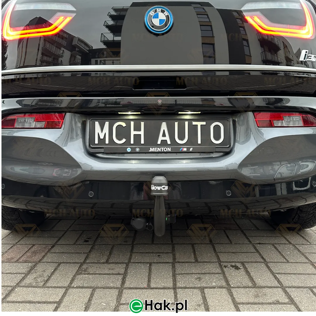 montaz haka holowniczego bmw i3