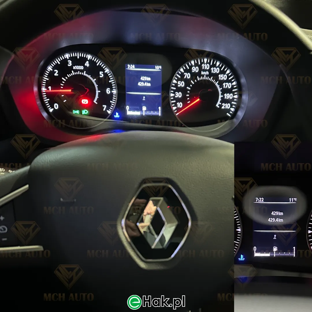 montaz haka holowniczego Renault Master L3H2 2023