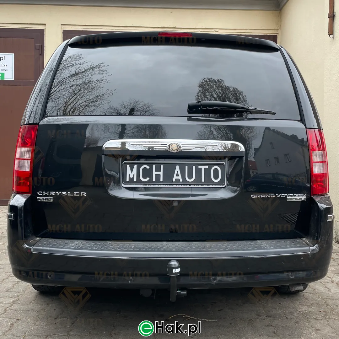 chrysler grand voyager montaz haka holowniczego