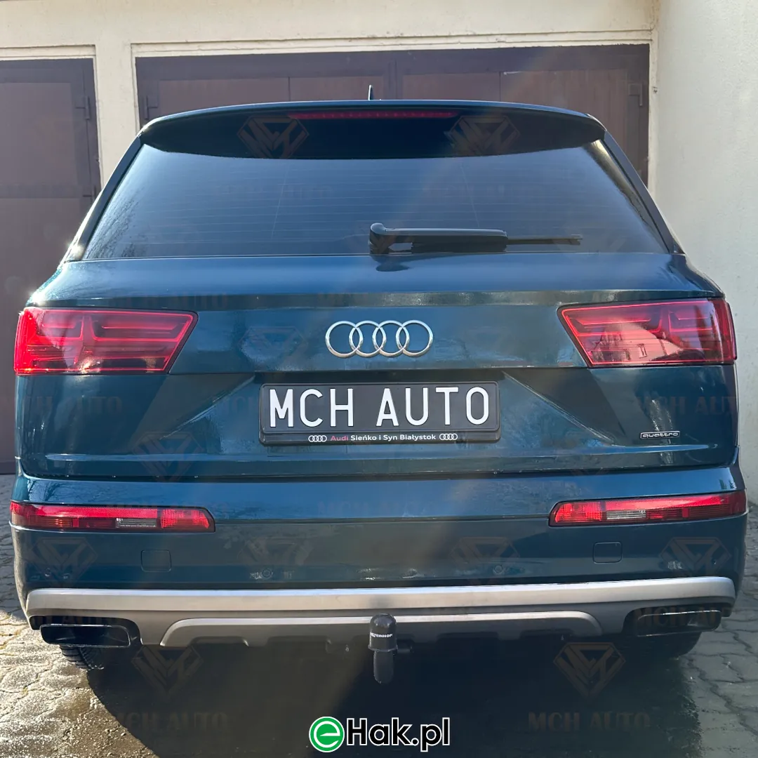 montaz haka holowniczego audi q7 4m usa