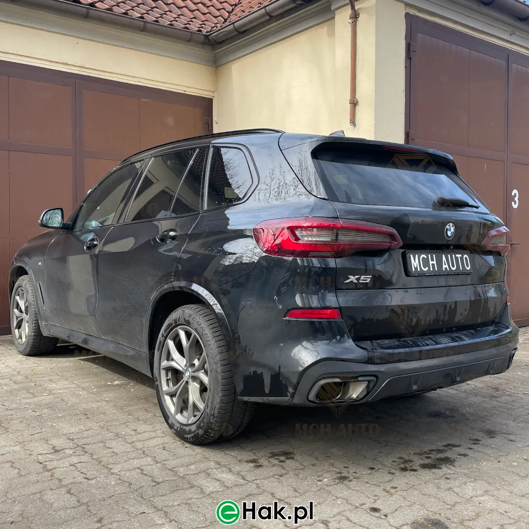 montaz haka holowniczego bmw x5 g05