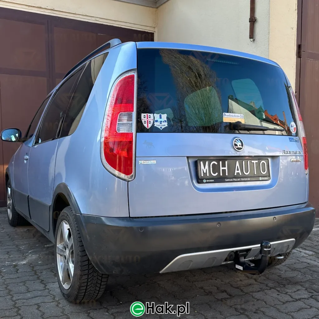 skoda roomster scout hak holowniczy