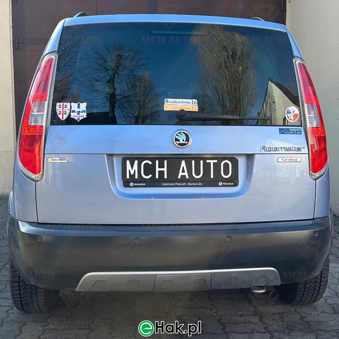 skoda roomster scout montaz hakow holowniczych