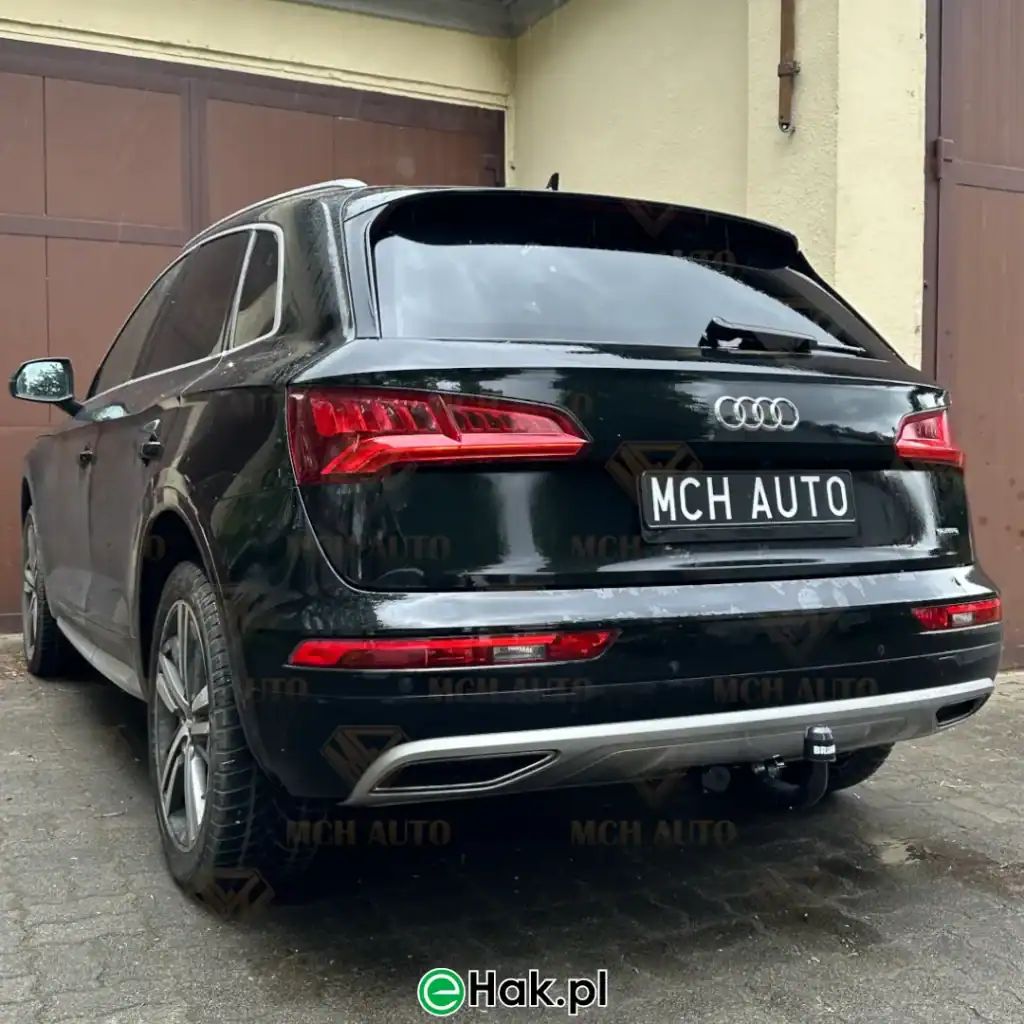 montaz haka holowniczego audi q5 fy 2018