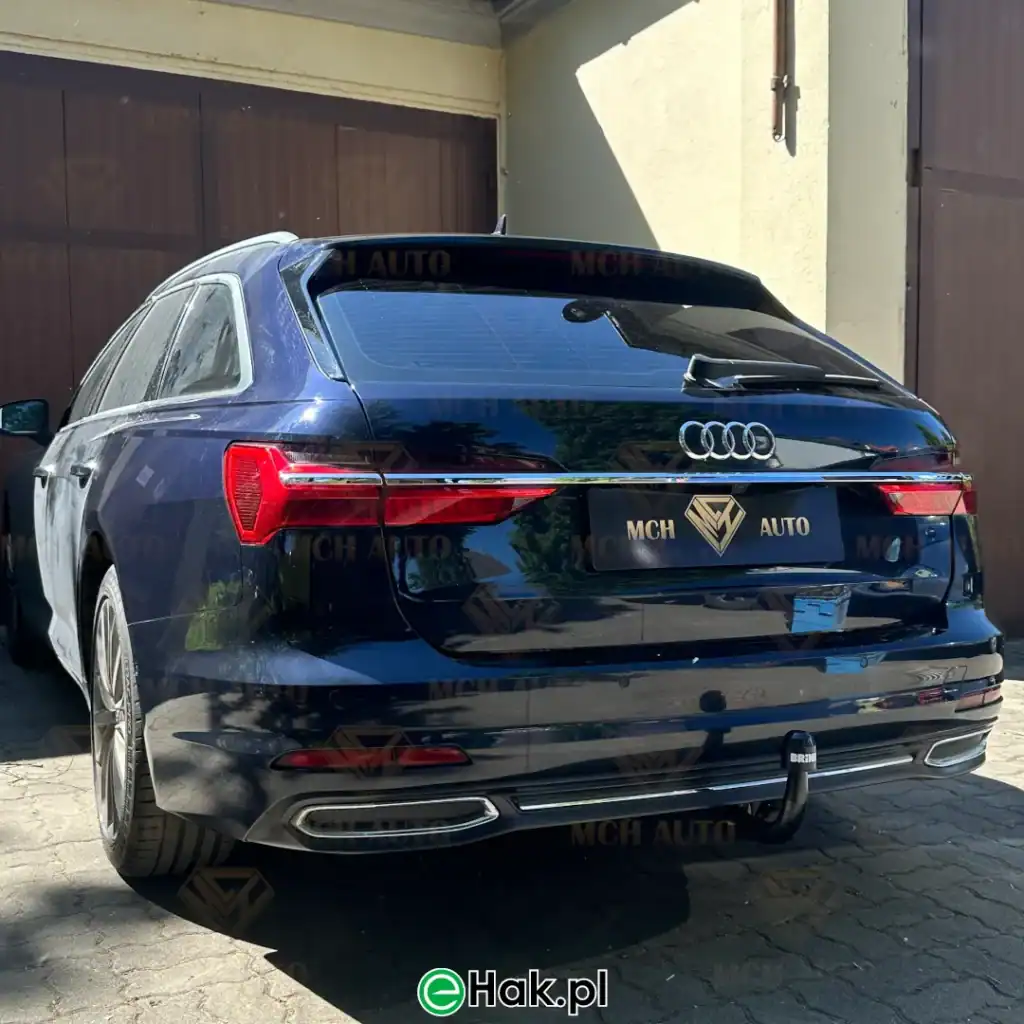 audi a6 c8 avant montaz haka holowniczego