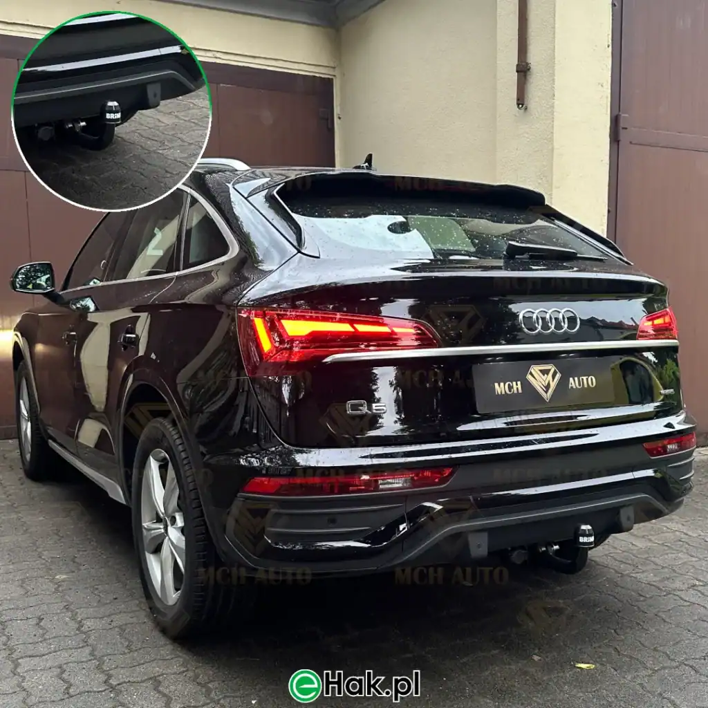 audi q5 sportback hak holowniczy
