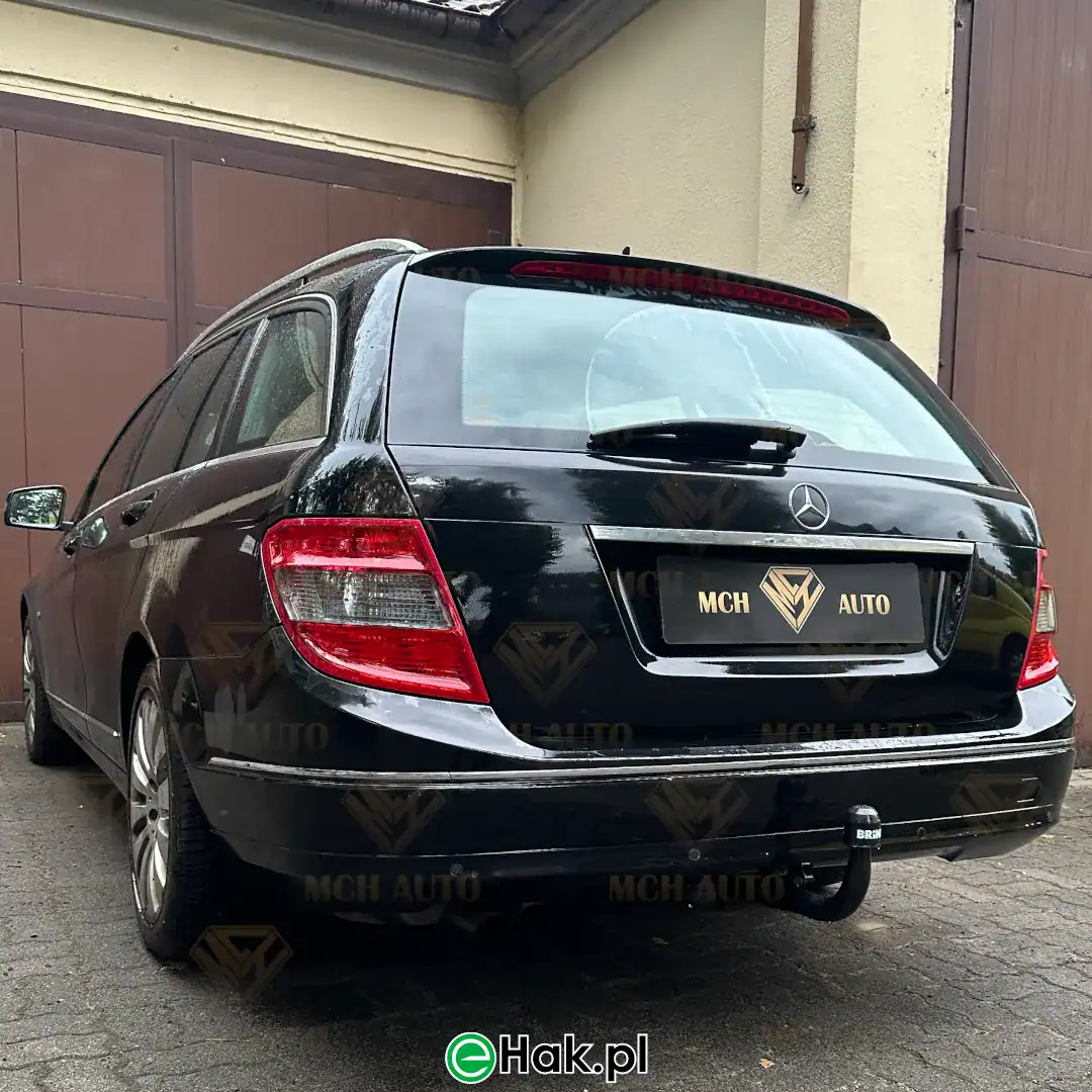 mercedes c w204 s204 montaz haka holowniczego