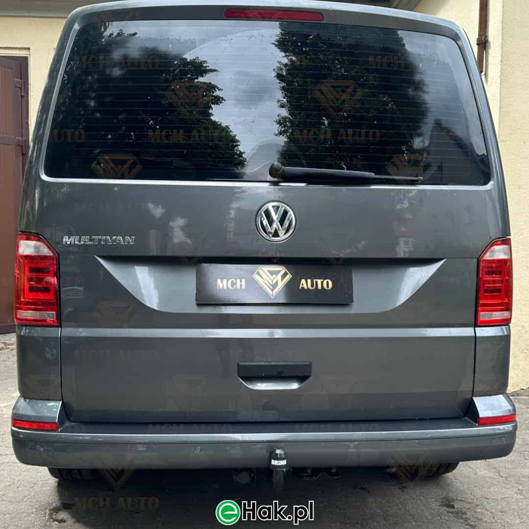 montaz haka holowniczego vw t6 multivan