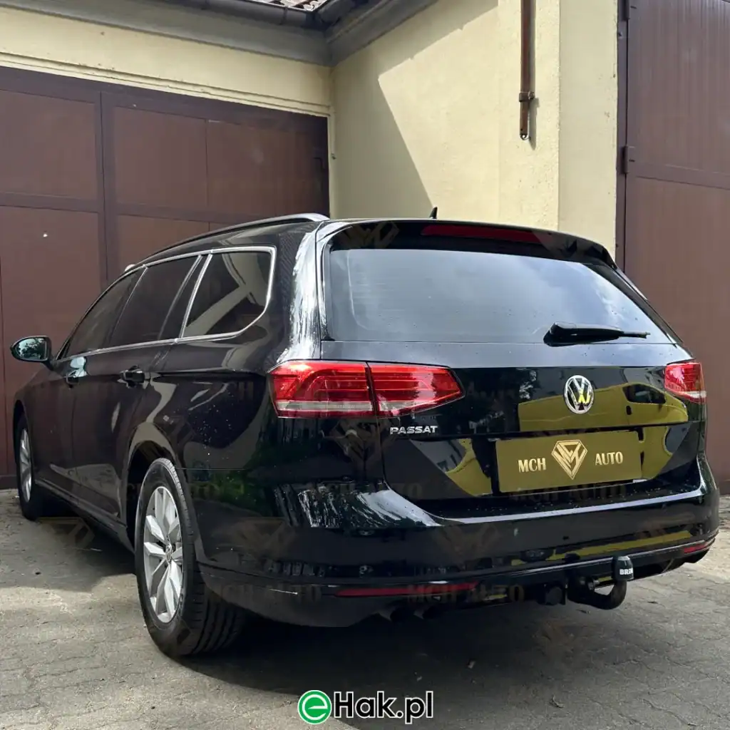vw passat b8 variant montaz haka holowniczego