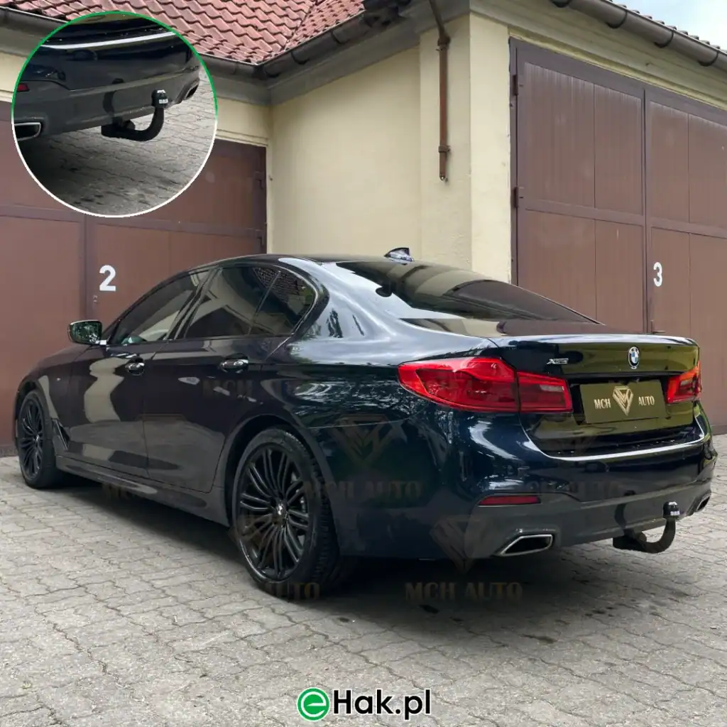 bmw 5 g30 hak holowniczy