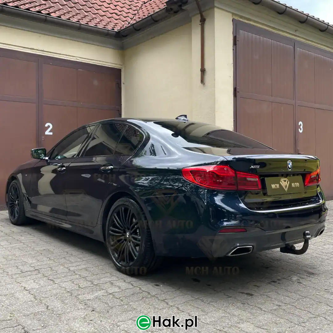 bmw 5 g30 montaz haka holowniczego