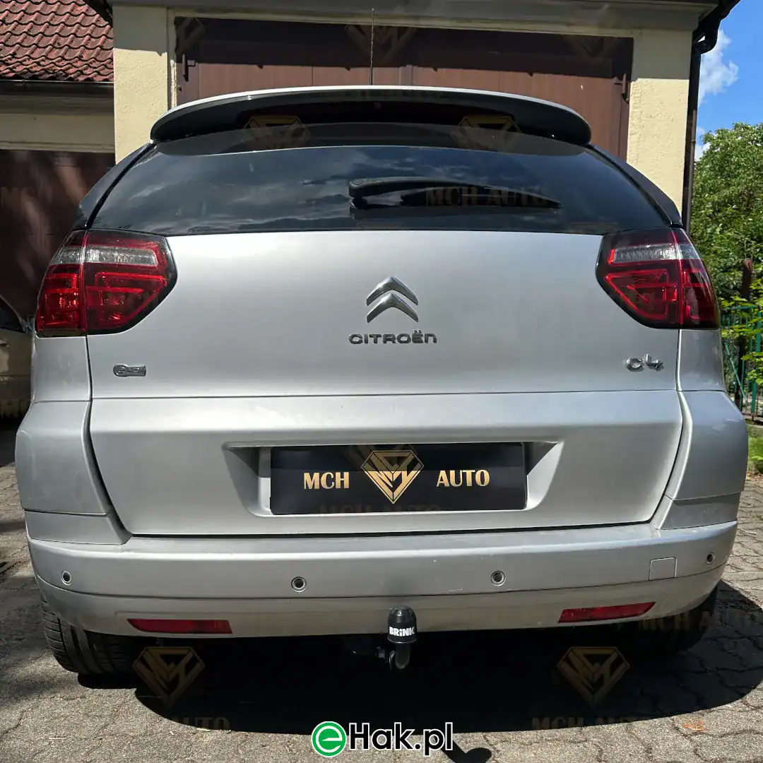 citroen c4 picasso montaz haka holowniczego