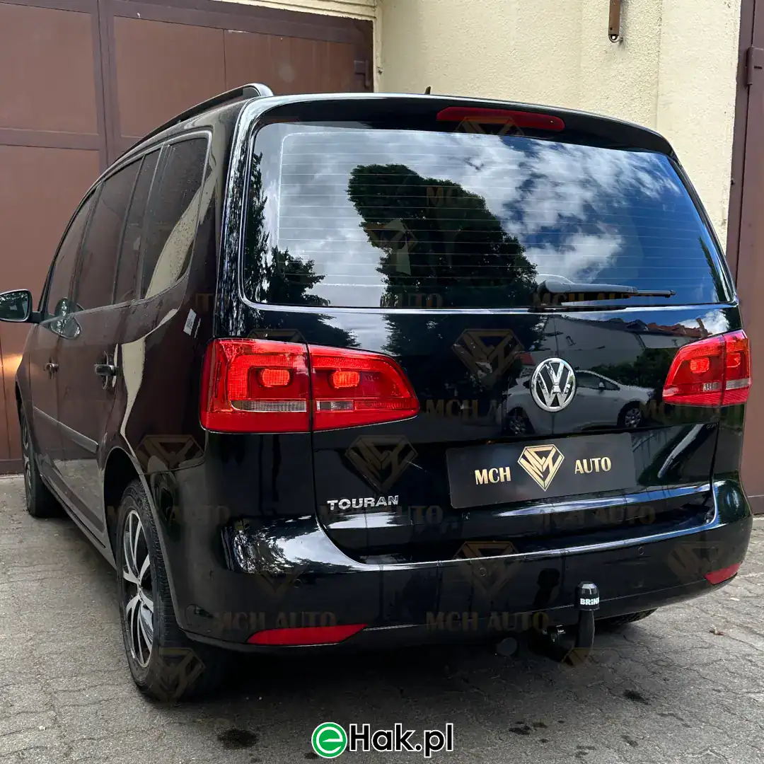 vw touran montaz haka holowniczego