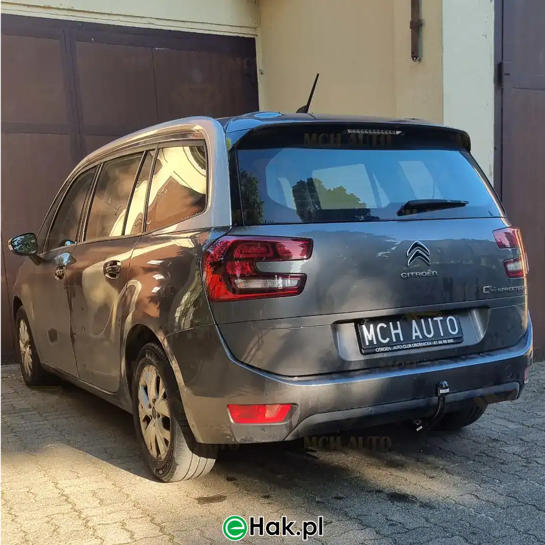 citroen c4 spacetourer montaz haka holowniczego