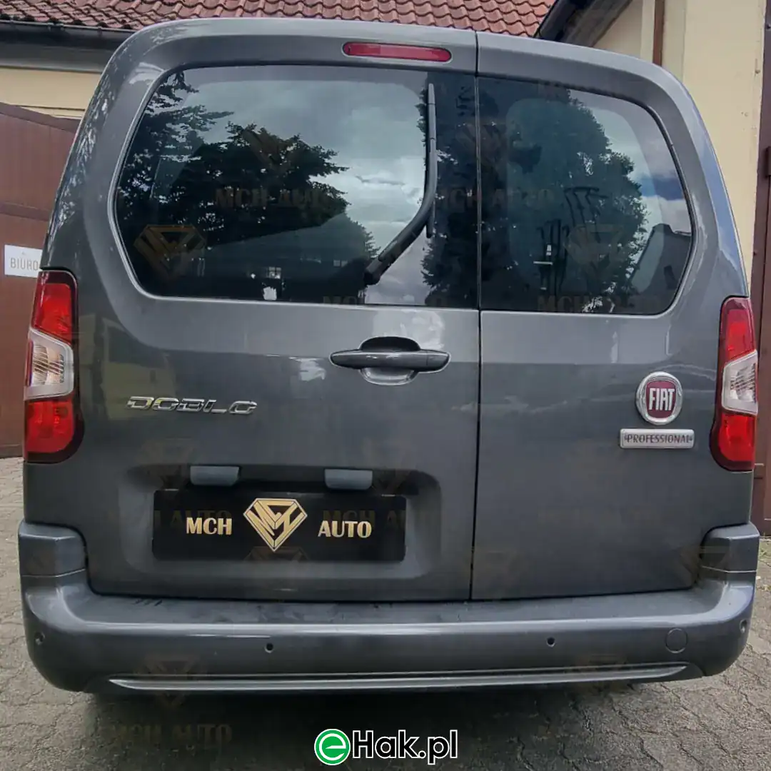montaz haka fiat doblo crewcab