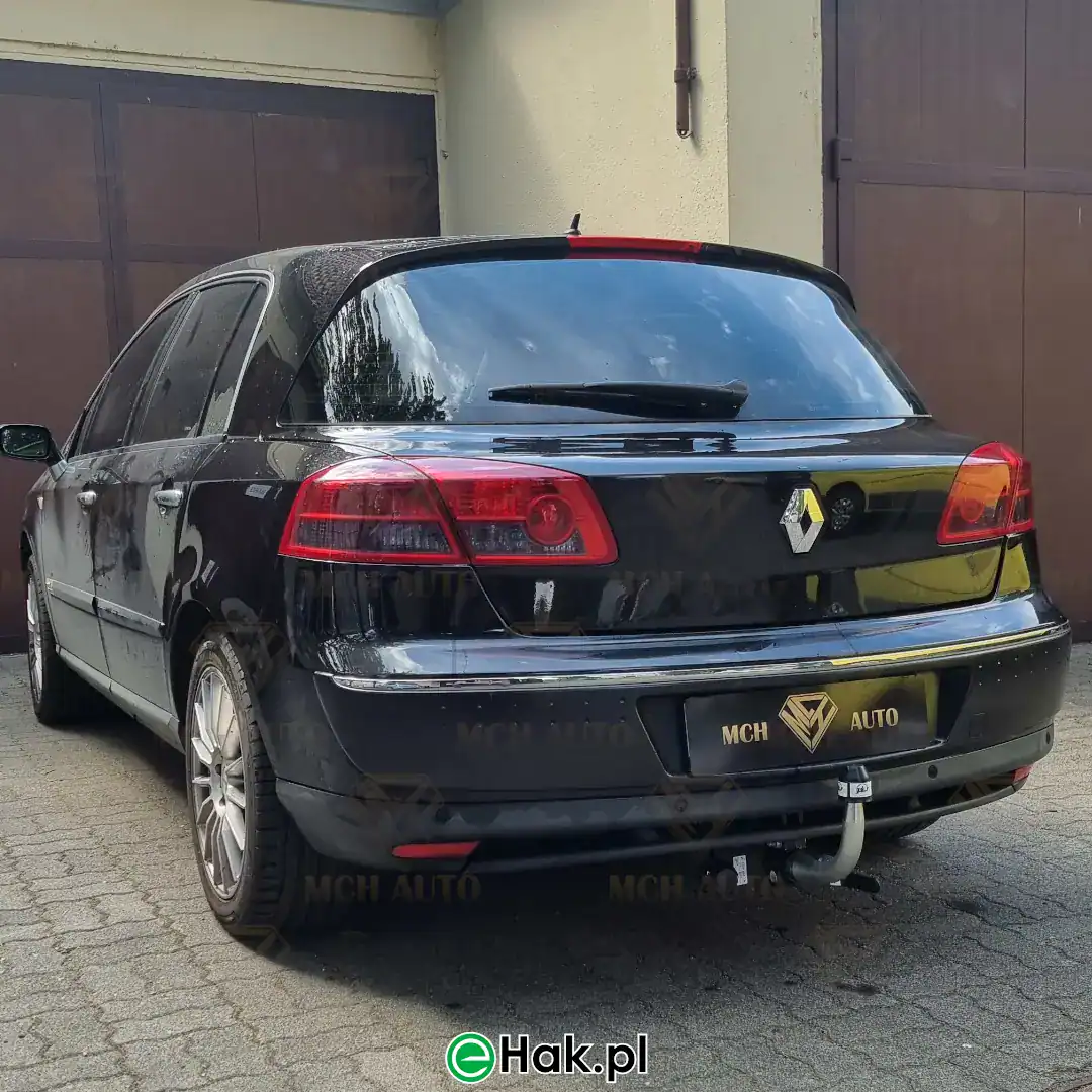 montaz haka holowniczego renault vel satis