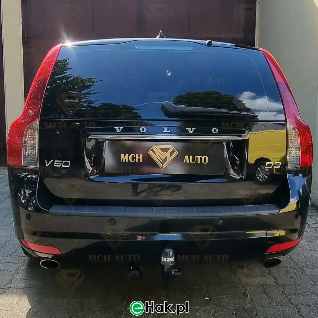 volvo v50 montaz haka holowniczego