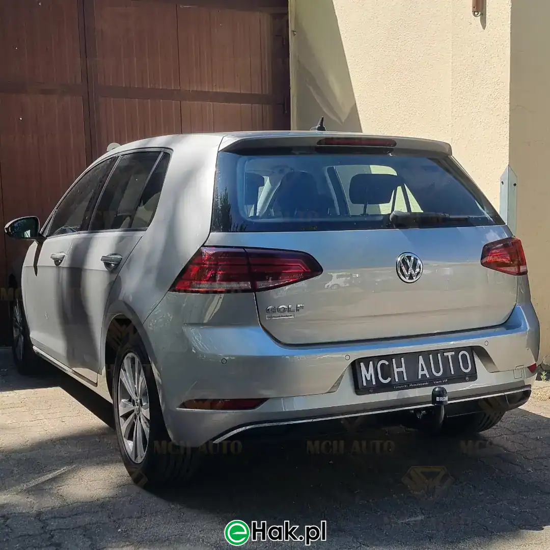 vw golf vii montaz haka holowniczego