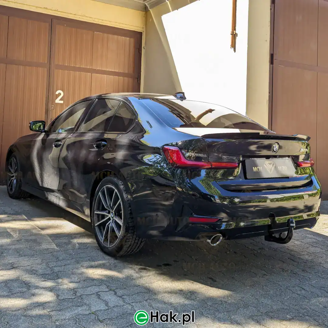 bmw seria 3 g20 montaz haka holowniczego