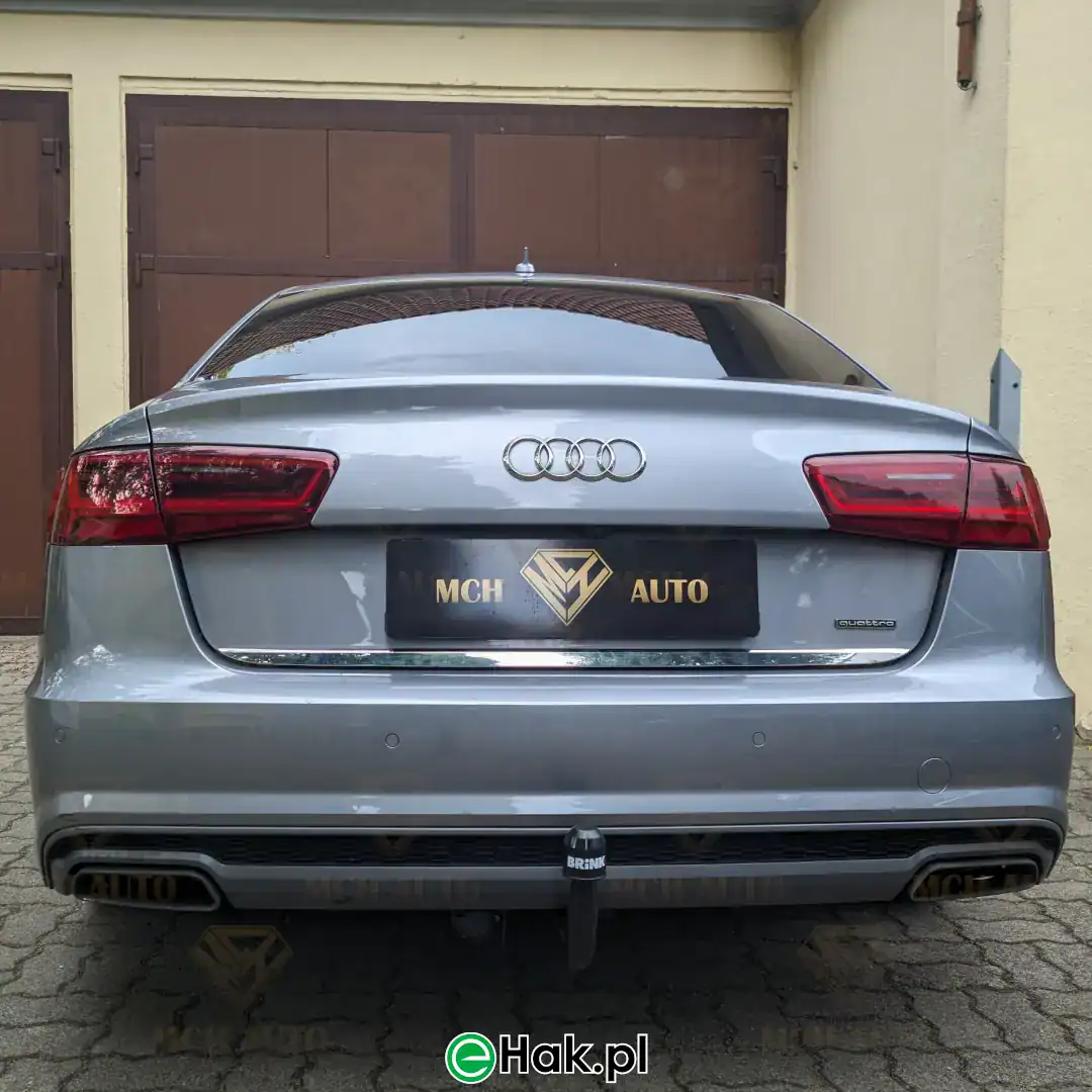 montaz haka holowniczego audi a6 c7