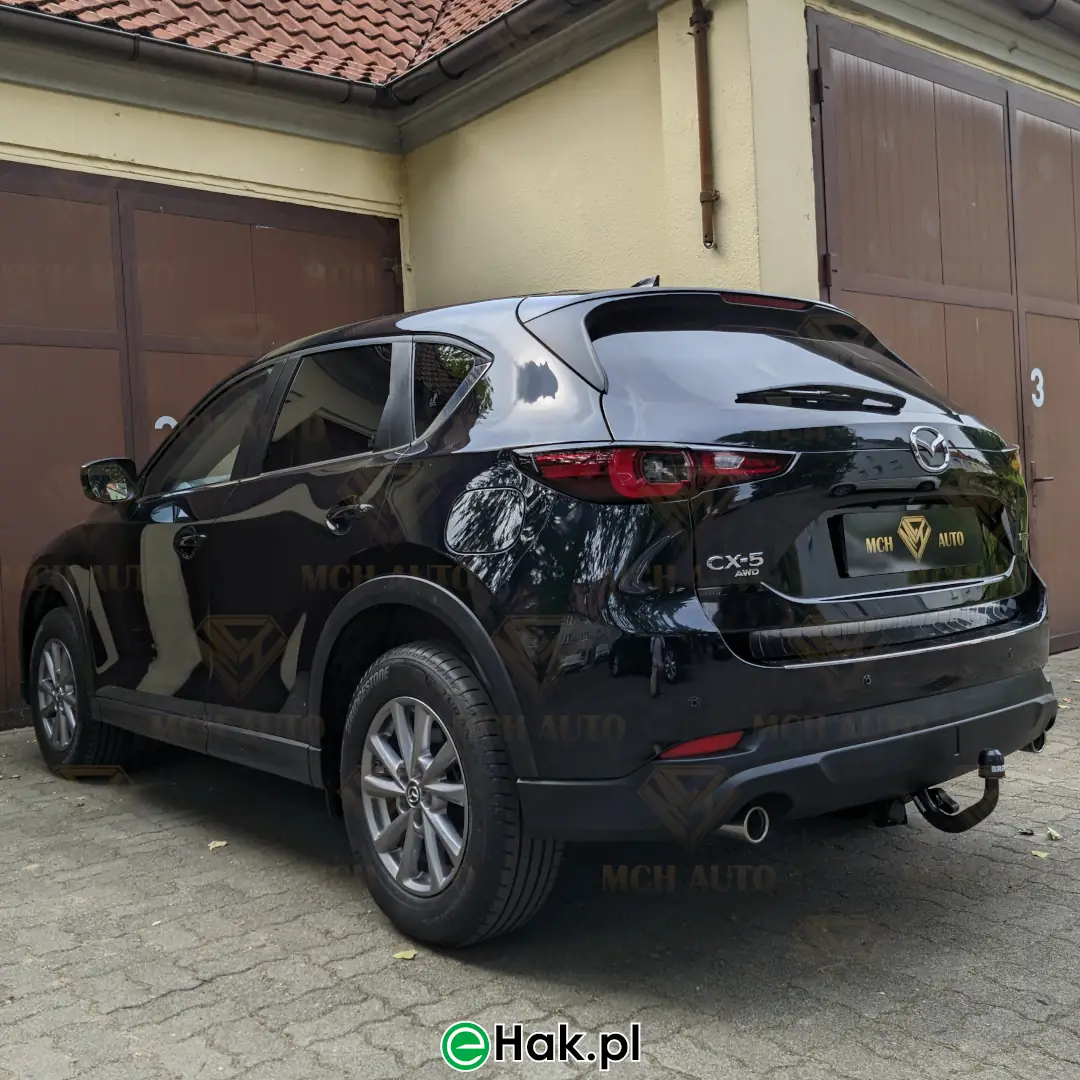 montaz haka holowniczego mazda cx5