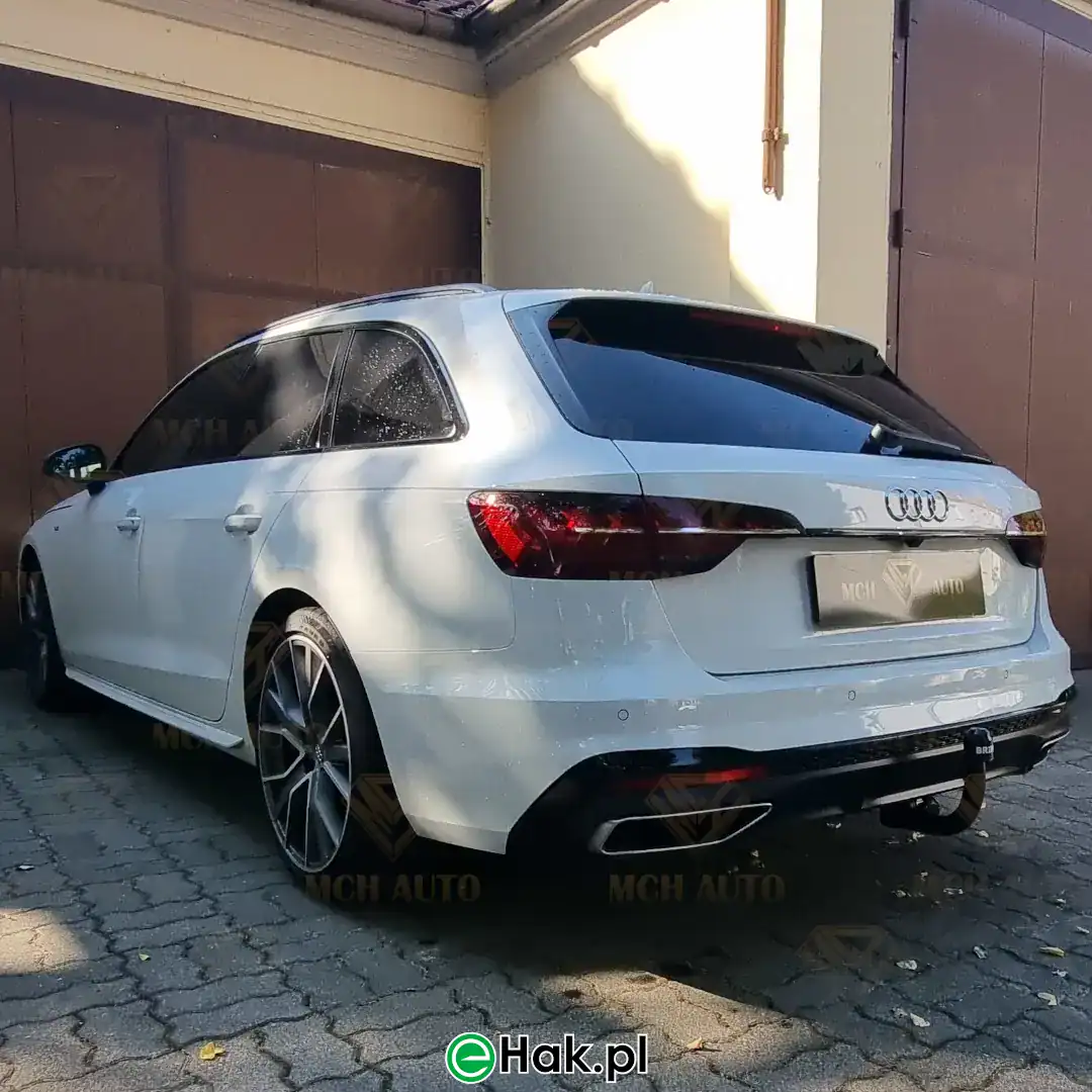 audi a4 b9 montaz haka holowniczego