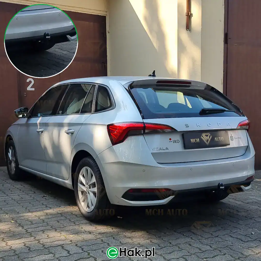 Zestaw hak holowniczy z montażem – Skoda Scala