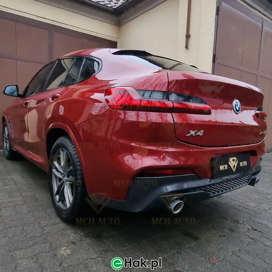 montaż haka holowniczego bmw x4 g02