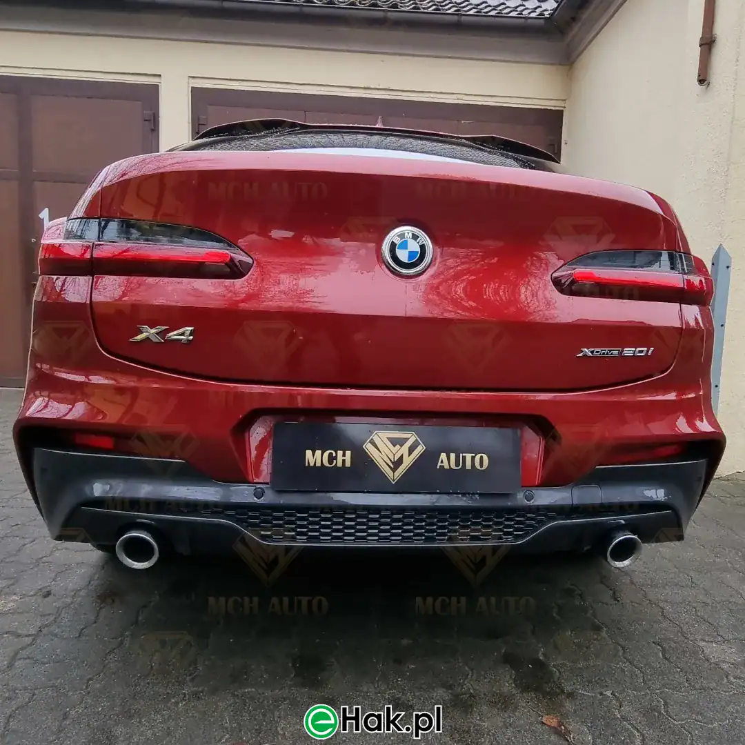 montaż haka holowniczego bmw x4 g02