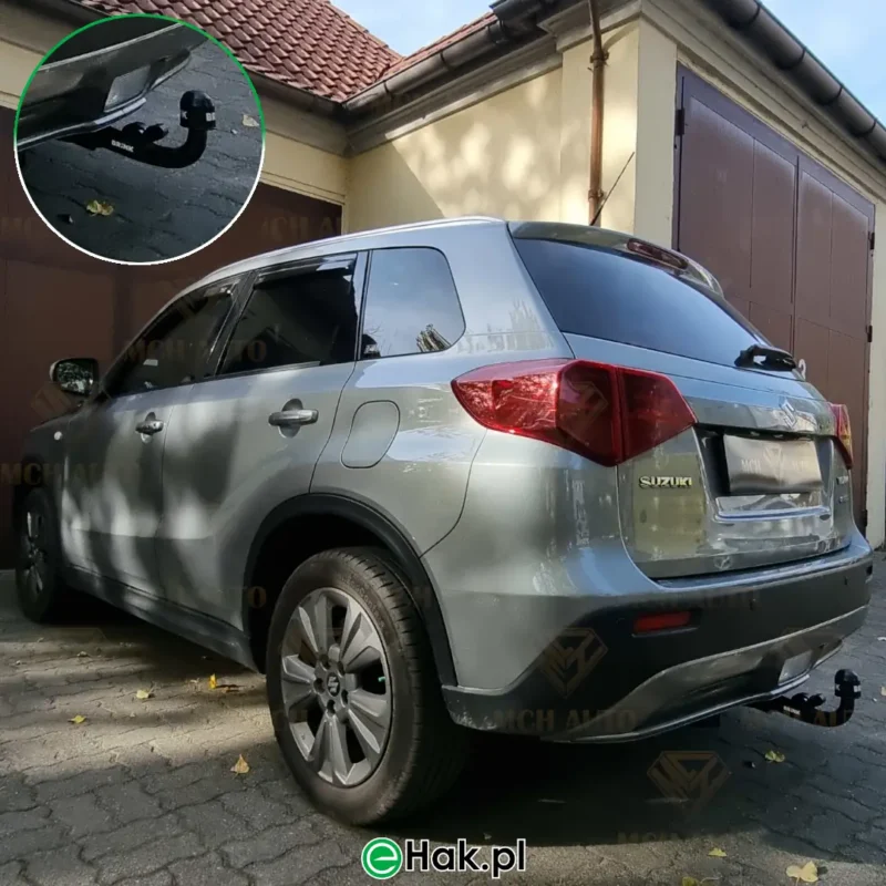 montaz haka holowniczego suzuki vitara hybrid 1