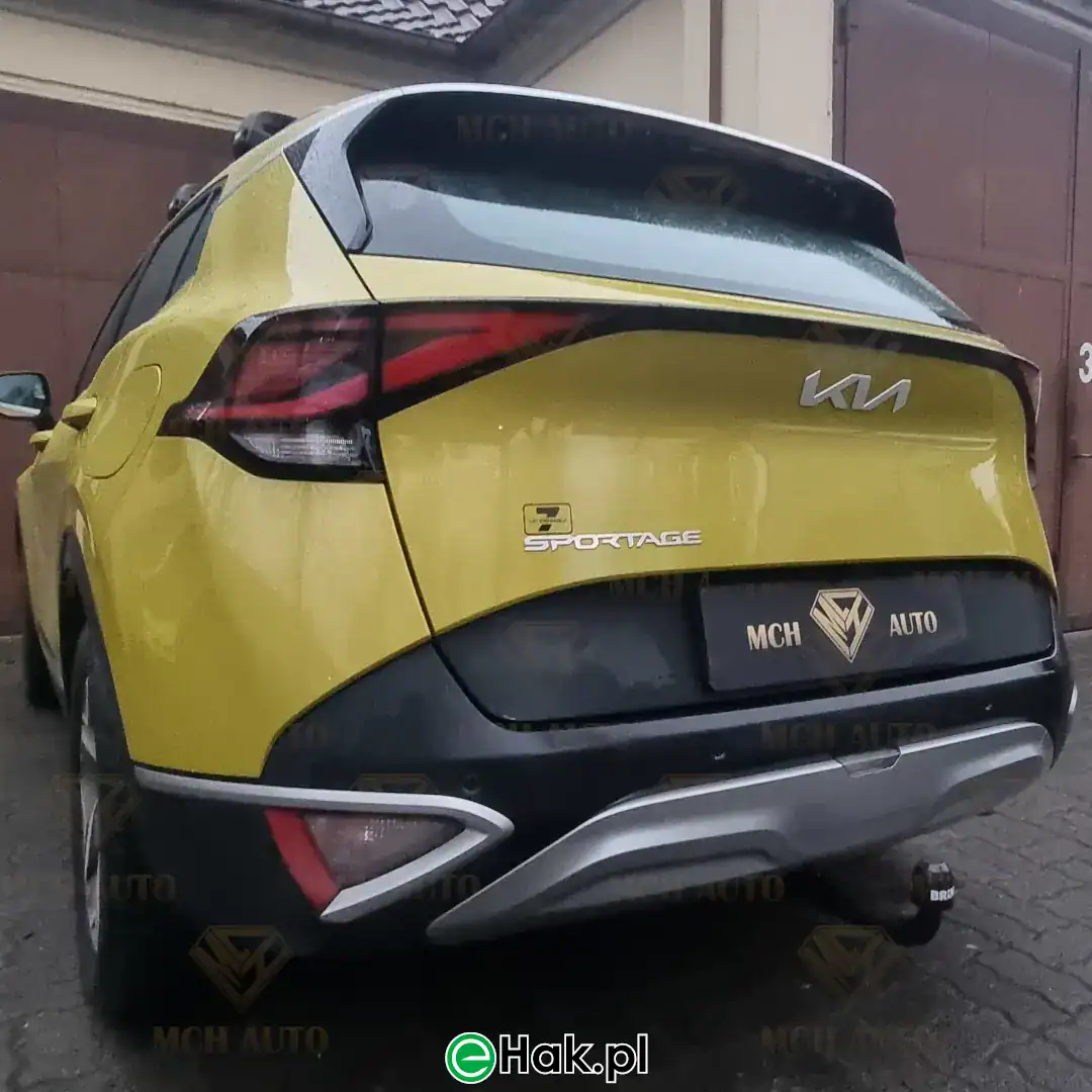 montaż haka kia sportage v