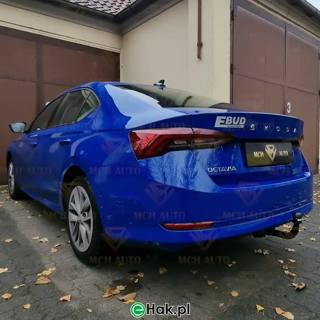 montaz haka skoda octavia 4 liftback