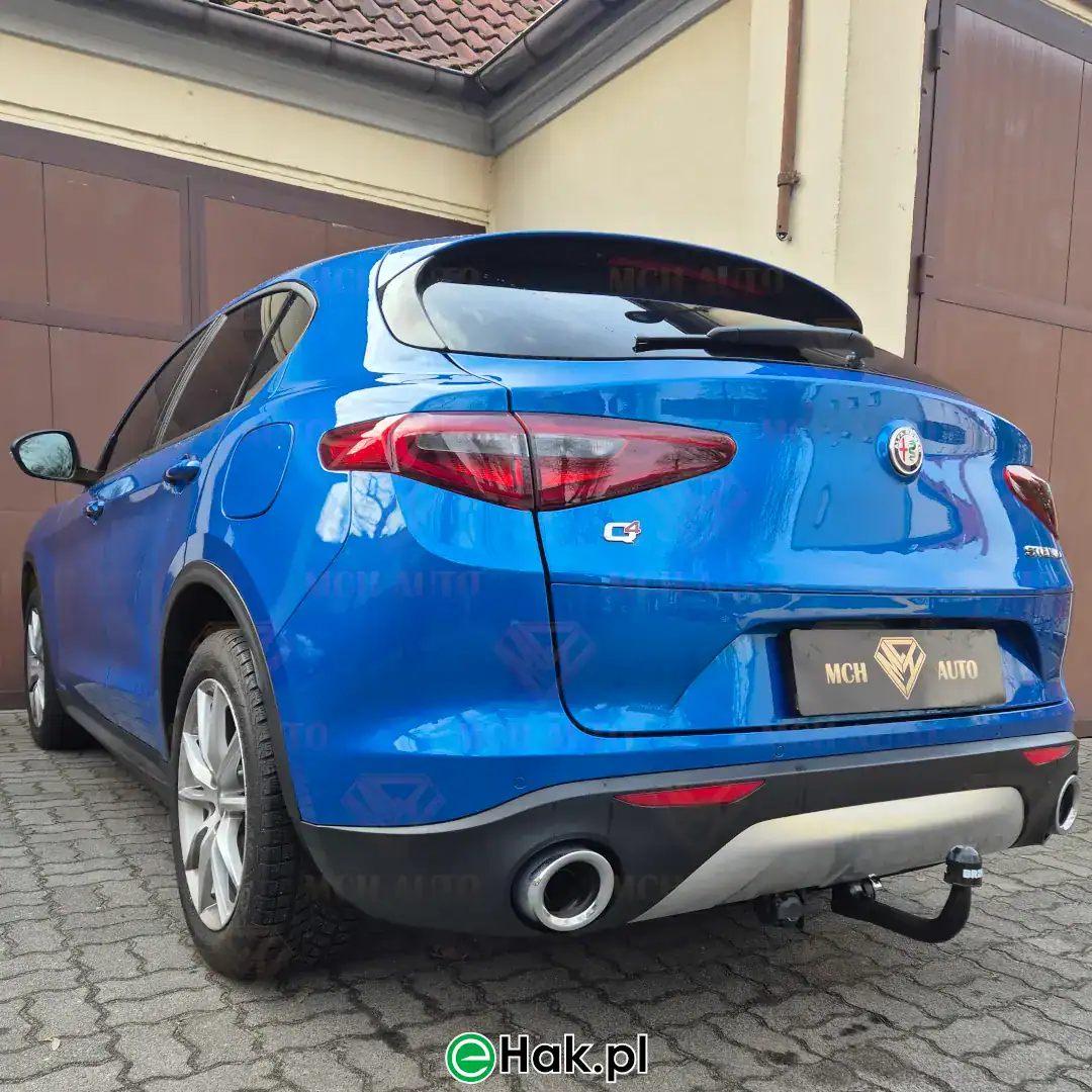 1 montaż haka alfa romeo stelvio q4