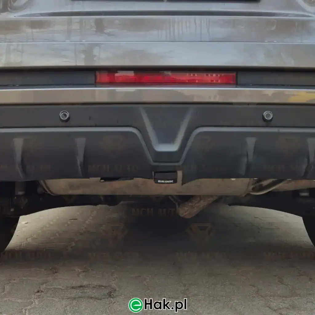 1 montaż haka holowniczego mitsubishi asx