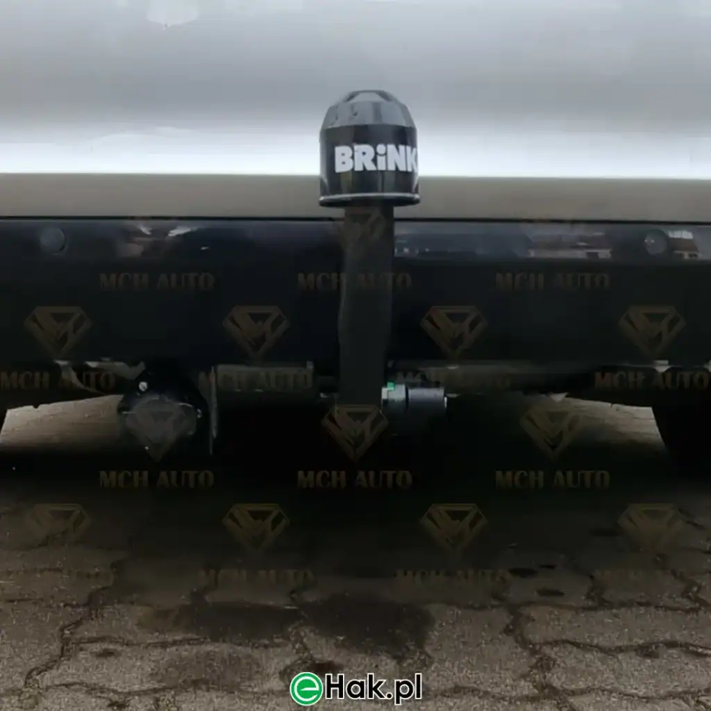 1 montaż haka holowniczego skoda octavia iii