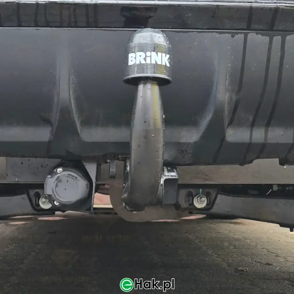 2 montaż haka holowniczego mg hs 2024