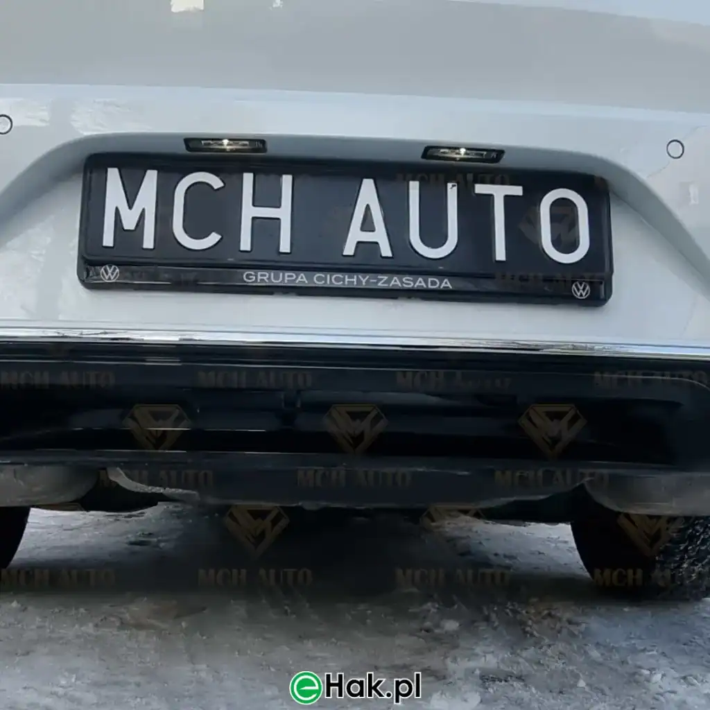 2 montaż haka holowniczego vw arteon