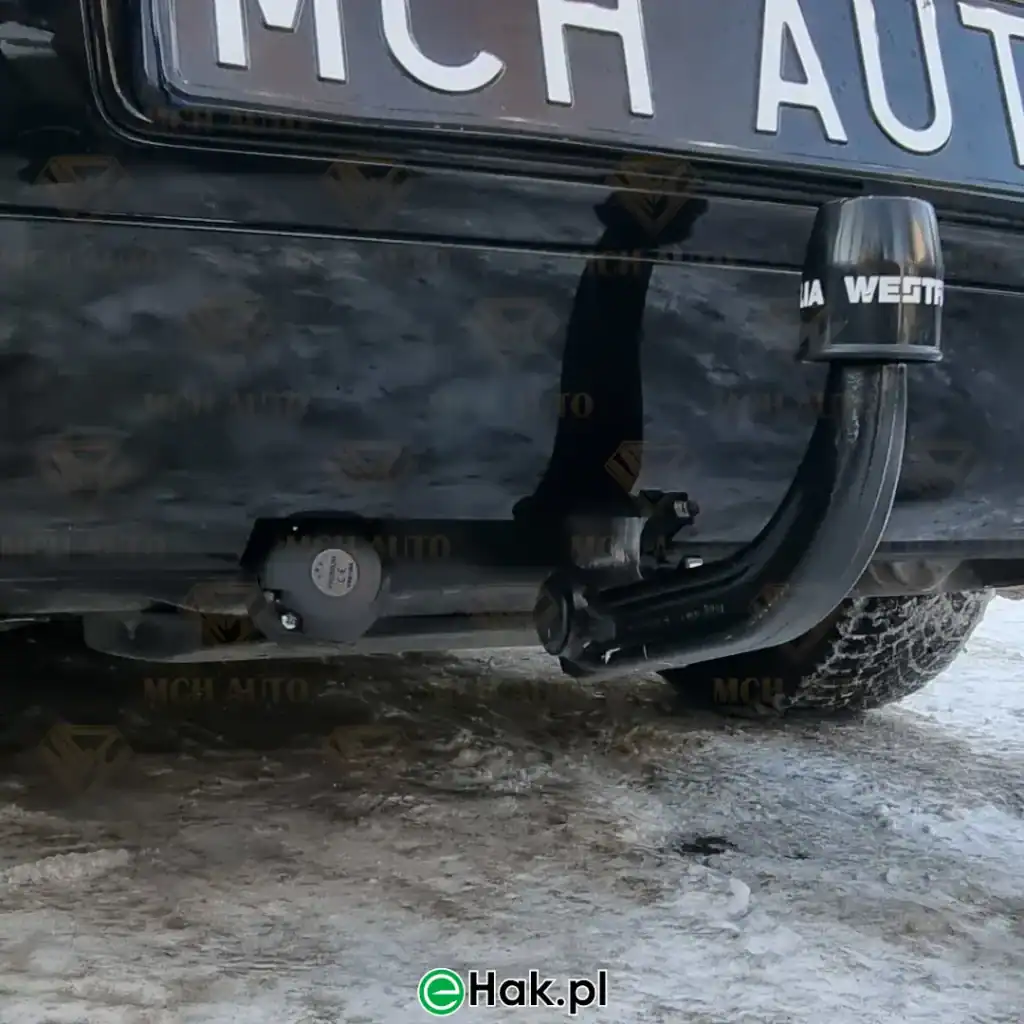 2 montaż haka holowniczego vw phaeton