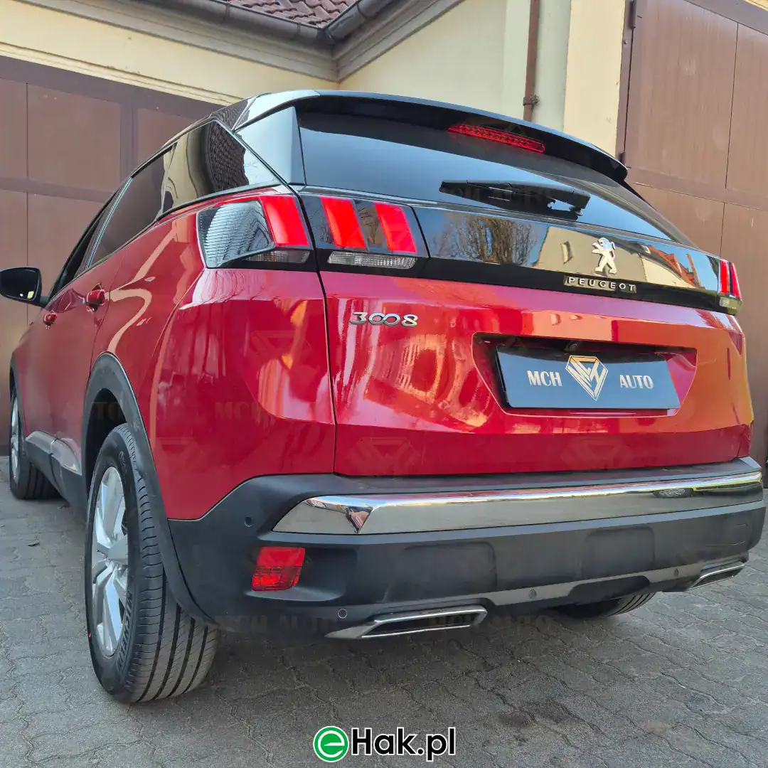 2 montaż haka peugeot 3008